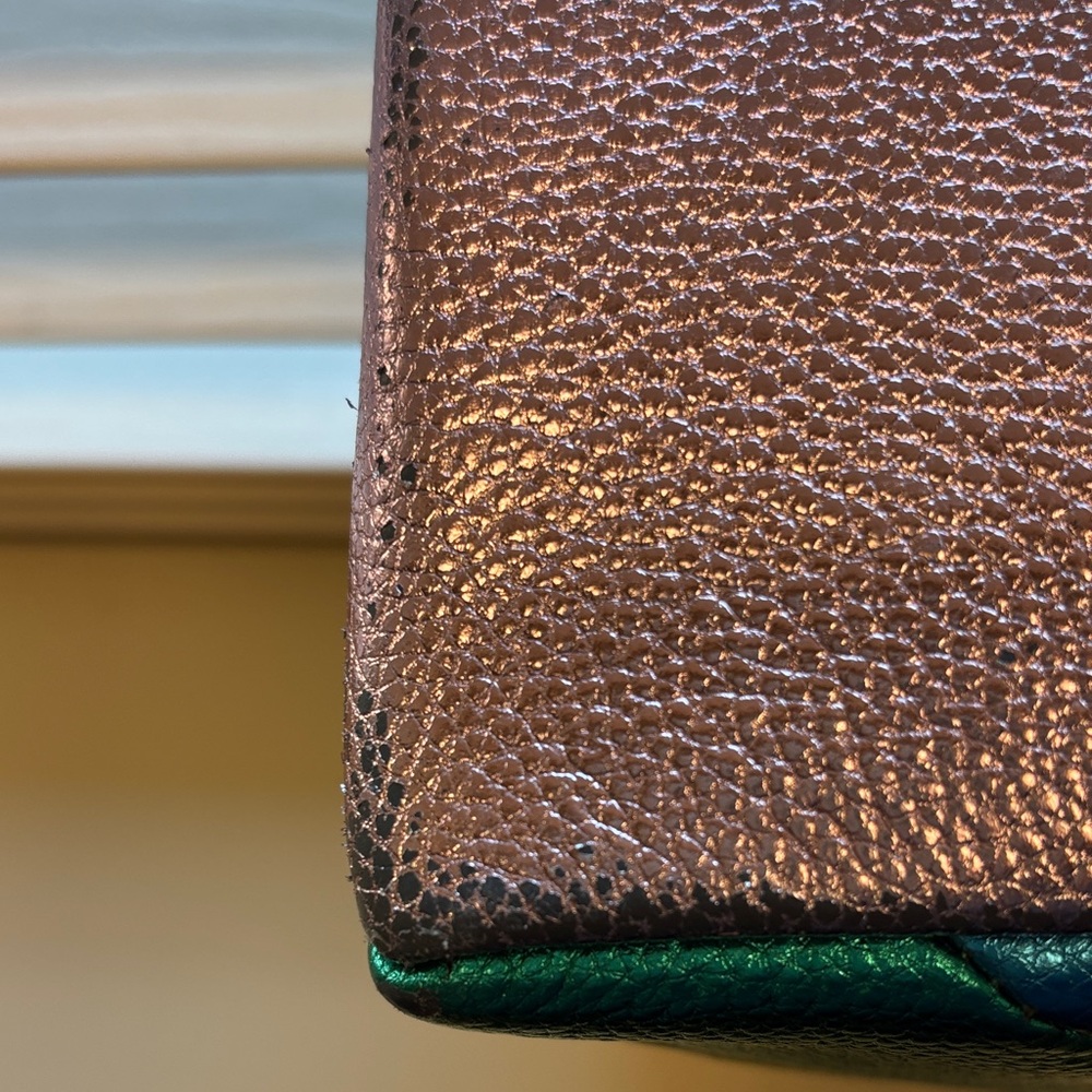 Kurt Geiger Leather Multicolor Striped Women's Bag - Picture 9 of 9